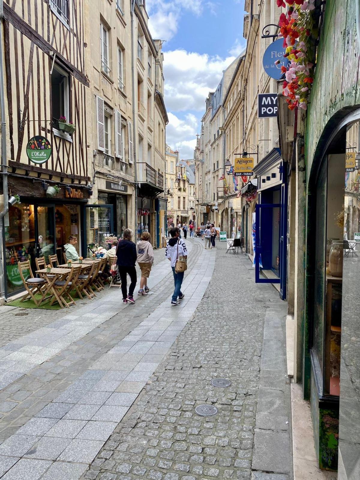 Apartamento Le Cordelier - Hypercentre - Quartier Historique Caen Exterior foto